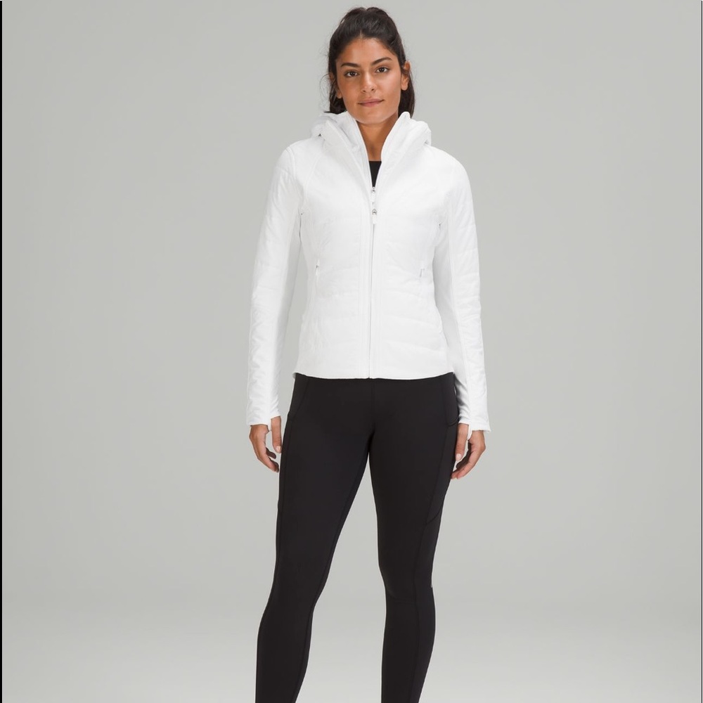 Lullu lemon white another mile jacket size 8